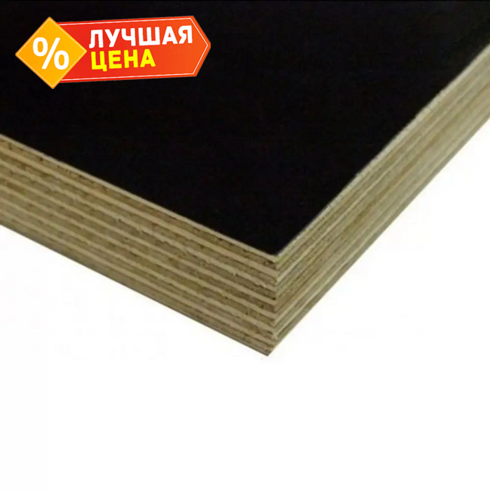 Ламинированная фанера сорт 1/2 9х1220х2440 мм